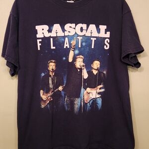 Rascal Flatts Black Graphic T-Shirt